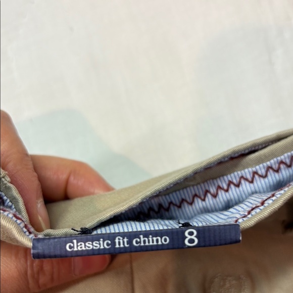 Izod Women's NWT Stretch Khaki Saltwater Wash Classic Fit Chino Pants Size 8 - Picture 6 of 10